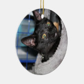 Katze Keramik Ornament (Rechts)