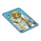 KATZE, KITTEN & MAUSANGELN IN HEAVEN, HALO & WINGS MAGNET (Rechte Seite)