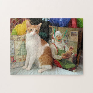 Katze / Kitten Puzzle - Kagans Weihnachten