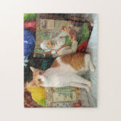 Katze / Kitten Puzzle - Kagans Weihnachten (Vertikal)