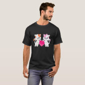 Katze Kitty Katze T-Shirt (Vorne ganz)