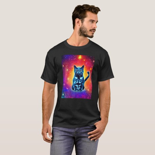 Katze Kitty Kitten im Katze Art 1 T-Shirt (Vorne ganz)