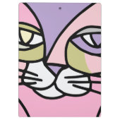 Katze Klemmbrett (Rückseite)