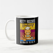 Katze Kneten Baker Kitty Biscuits Wir Knead Em You Kaffeetasse (Links)