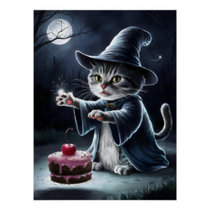 Katze Koch. Poster