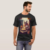 Katze kocht Taco T-Shirt (Vorne ganz)