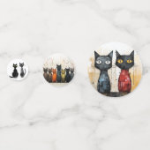 Katze Konfetti (Rückseiten)