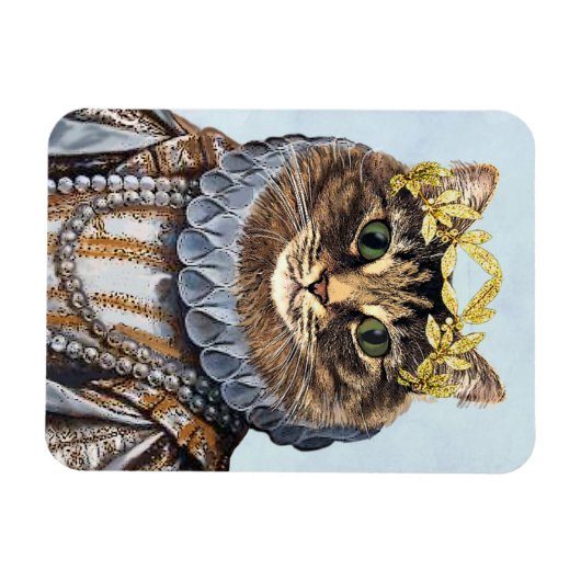 Katze Königin 2 Magnet (Horizontal)