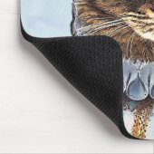 Katze Königin 2 Mousepad (Ecke)