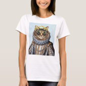 Katze Königin 2 T-Shirt (Vorderseite)