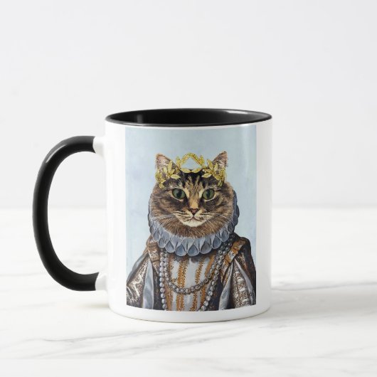Katze Königin 2 Tasse (Links)