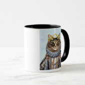 Katze Königin 2 Tasse (VorderseiteRechts)