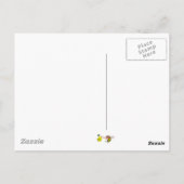 Katze kopieren postkarte (Rückseite)