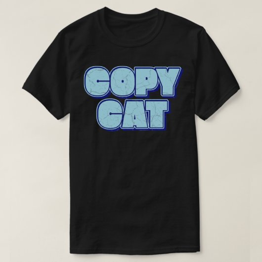 Katze kopieren T-Shirt (Design vorne)