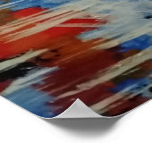 Katze, Kotofey, Straße, Stadt, Tier Poster (Ecke)