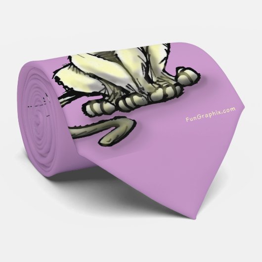 Katze Krawatte (Gerollt)