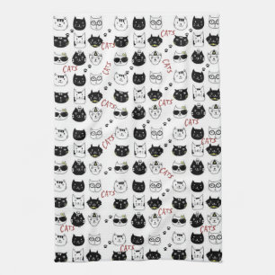 Katze Küche Handtuch