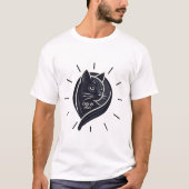 Katze Kunst: Schönheit in der Kunst T-Shirt (Vorderseite)