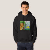 Katze=Künstler Hoodie (Vorne ganz)
