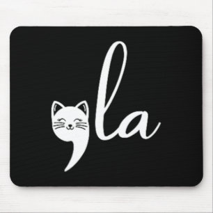 Katze, La Kamala Harris für Präsident 2024 Wahl Mousepad