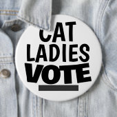KATZE LADIES SCHALTFLÄCHEN FÜR DIE ABSTIMMUNG BUTTON (Beispiel)