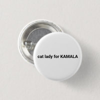 Katze Lady Kamala minimalistischer Text komisch we