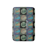 Katze Lady Multi Cats Sitzen Thunder_Cove Badematte (Vorderseite Vertikal)