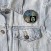 Katze Lady Multi Cats Sitzen Thunder_Cove Button (Beispiel)