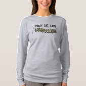 Katze Lady T-Shirt (Vorderseite)