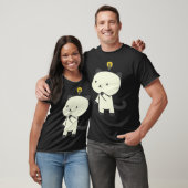Katze Lampe Denken T-Shirt (Unisex)