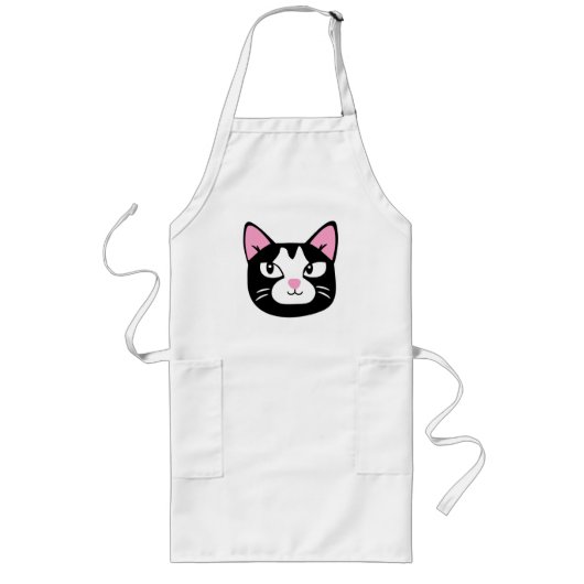 Katze Lange Schürze (Vorne)
