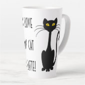Katze Latte - 17 oz. Tasse (Rechte Ecke)