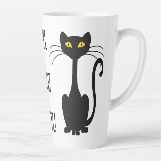 Katze Latte - 17 oz. Tasse (Rechts)