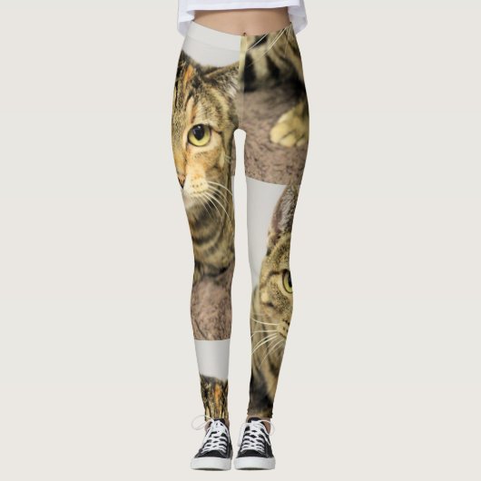 Katze Leggings (Vorderseite)