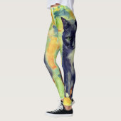 Katze Leggings (Links)