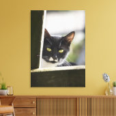 Katze Leinwanddruck (Insitu (Wohnzimmer))