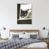 Katze Leinwanddruck (Insitu (Schlafzimmer))