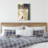 Katze Leinwanddruck (Insitu (Schlafzimmer))