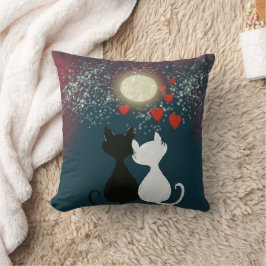 Katze Liebe Kissen