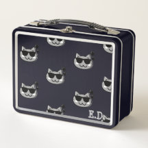 KATZE LIEBE METAL LUNCH BOX
