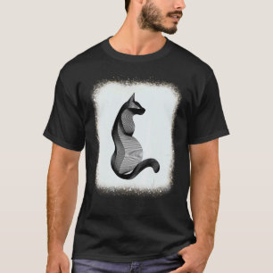 Katze Liebe R Papa Mama Junge Mädchen Leopard Ble T-Shirt