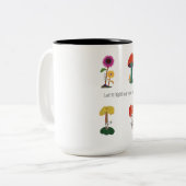 Katze lieben zweifarbige tasse (Vorderseite Links)