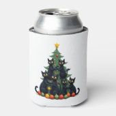 Katze Liebhaber Niedlicher und sonniger Urlaub Bau Dosenkühler (Kanne Vorderseite)