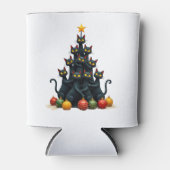 Katze Liebhaber Niedlicher und sonniger Urlaub Bau Dosenkühler (Vorderseite)