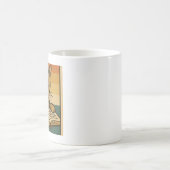 Katze liest ein Buch Tasse (Mittel)