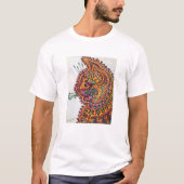 Katze, Louis Wain T-Shirt (Vorderseite)