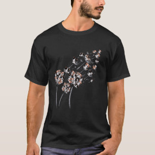 Katze Löwenzahn Süßes Kätzchen Kitty Mädchen Kinde T-Shirt