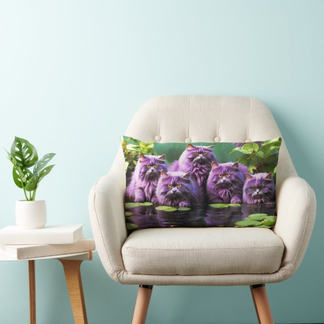 Katze Lumbar Kissen für Katzen Liebhaber (Stuhl )