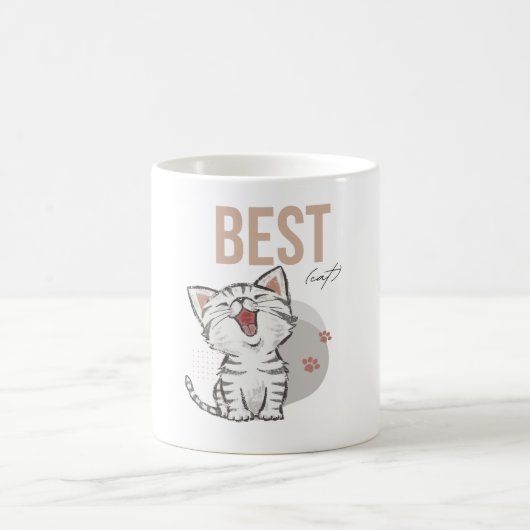 Katze lustig kaffeetasse (Mittel)