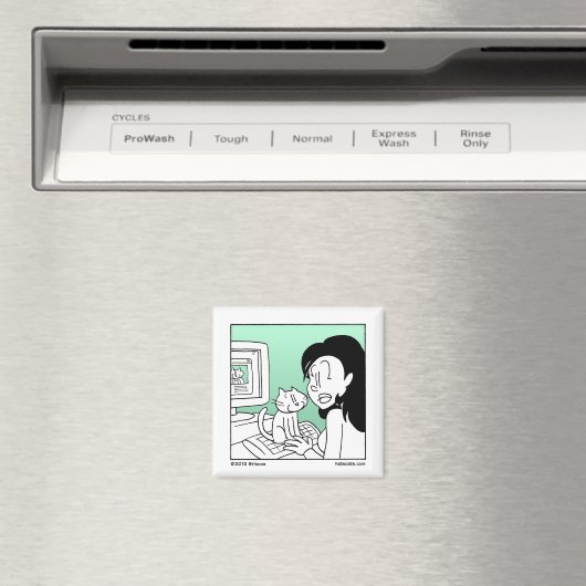 Katze Magnet (In Situ (Geschirrspüler))